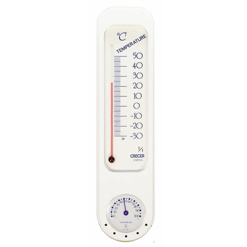 ＣＲＥＣＥＲ温度計・湿度計ＣＰ－３００Ｗ