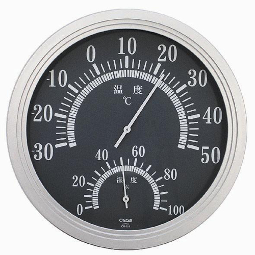 ＣＲＥＣＥＲ温度計・湿度計ＣＲ－１５１Ｓ