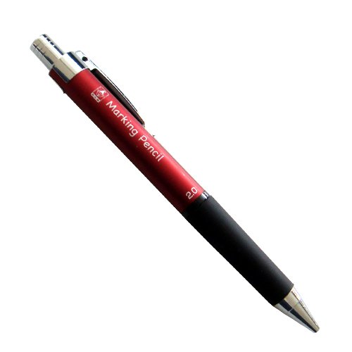 たくみノック式鉛筆５連発赤ＮＯ．７８０９２ＭＭシン