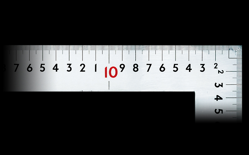 シンワ測定 曲尺大金普及型  シルバー  １ｍ×６０㎝  表裏同目  赤数字入 