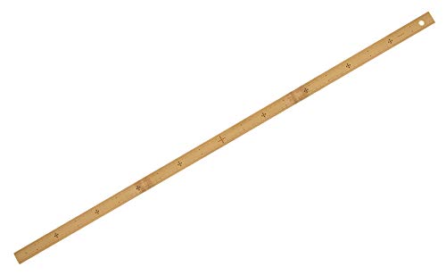 シンワ測定 竹製ものさし  １ｍ  ハトメ付 