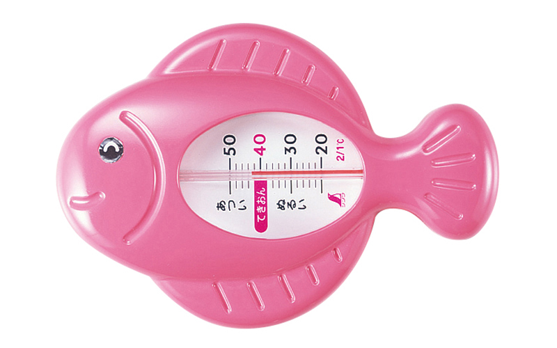 シンワ測定 風呂用温度計  Ｂ－８  おさかな 