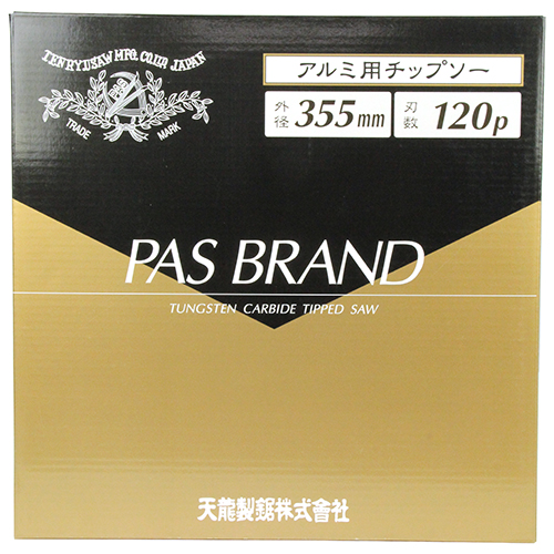 ＰＡＳアルミ用チップソー３５５ＭＭＸ３．０Ｘ１２０Ｐ
