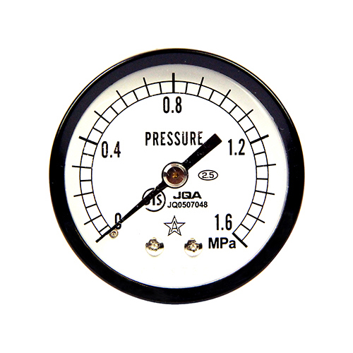 右下精器汎用圧力計Ａ５０・Ｒ１／８後Ｓ－１３０・１．６ＭＰＡ
