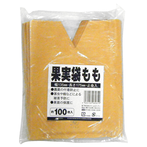 日本マタイ果実袋１００枚入モモヨウ